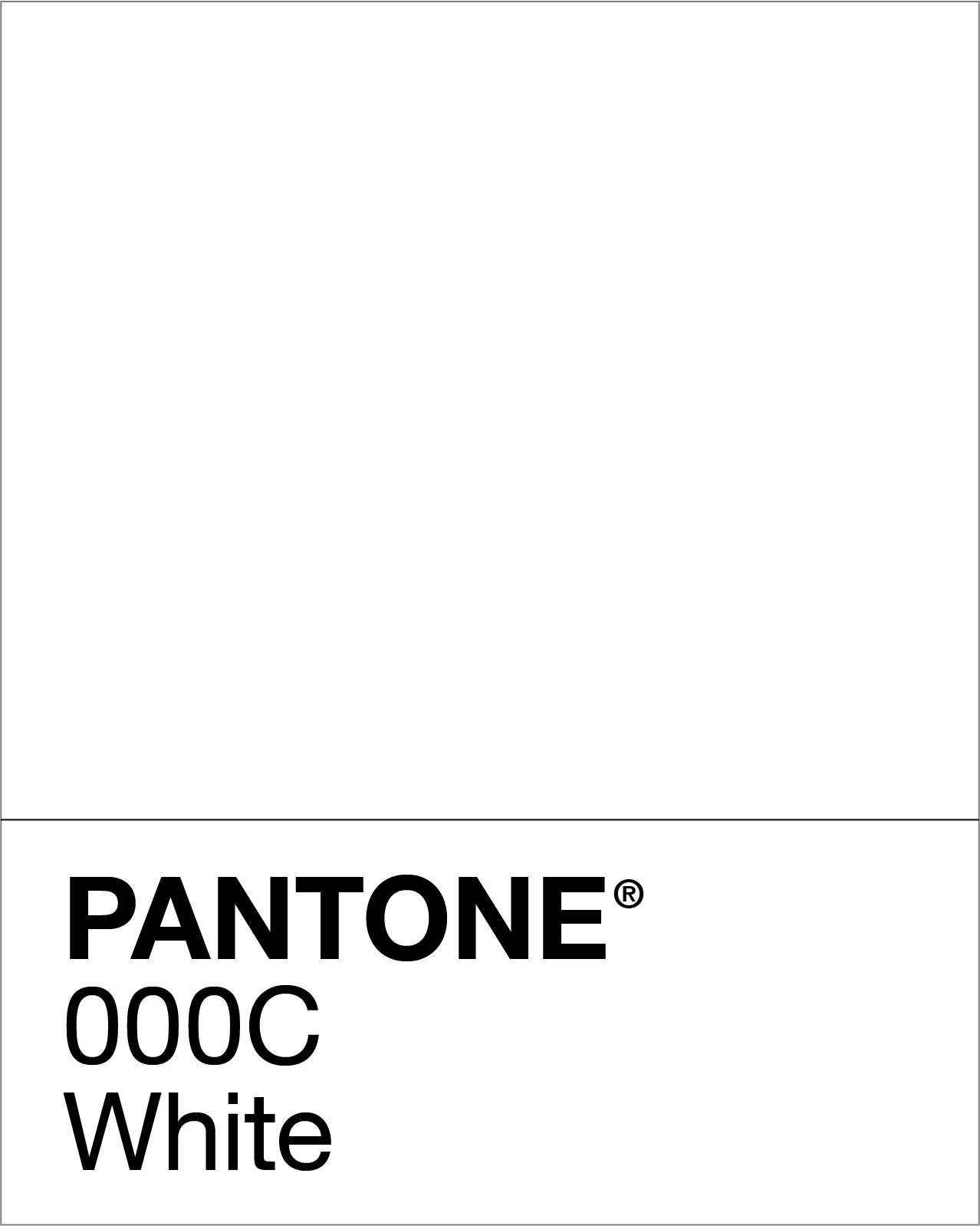 Pantone White